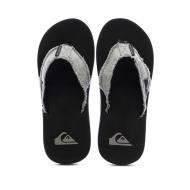 Flip Flops Schwarz/Grau Quiksilver Monkey Abyss Ansicht 3