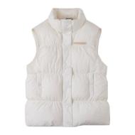 Doudoune Sans Manches Ecru Femme Converse Super Puffer pas cher