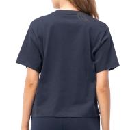 T-Shirt Marine Femme Guess Boxy vue 2