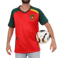 Camiseta roja mixta de aficionado de Portugal Sport Zone