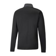 Men's Puma Indrise 1/4 Zip Sweat Top Black/Grey Photo of the Espace des Marques %store% store - view of %key%