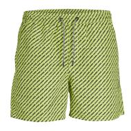 Jack &amp; Jones Fiji Boy's Grün/Schwarze Badeshorts günstig
