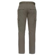 Schott TRASSAULT Herren-Hose in Khaki mit fließendem Schnitt Ansicht 2