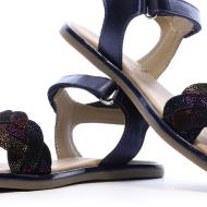 Girls' navy sandals Mod8 Mo Pabla Photo of the Espace des Marques %store% store - view of %key%