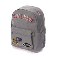Men's Grey Backpack Von Dutch LCARAKH24 affordable