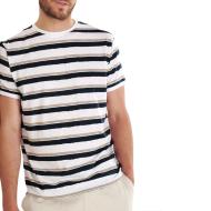 Camiseta hombre blanca/negra RMS26 91268 barato