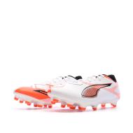 Footwear White/Orange Men Puma Ultra 5 Play FG/AG Photo of the Espace des Marques %store% store - view of %key%