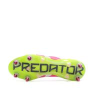 Chaussures de Foot Blanc/Rose Adidas Predator Elite Ll SG vue 5
