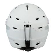 Casco de esquí con visera blanco unisex de Cairn ver 2