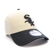 Casquette Écru/Noir Adulte New Era Chicago White Sox vue 2