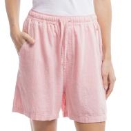 Damen Teddy Smith Jett Linen Shorts Rosa