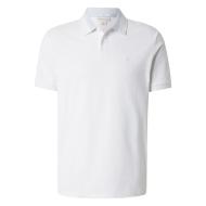 Weißes Herren-Polohemd von Calvin Klein Jeans, lässiger Piqué-Schnitt Ansicht 2