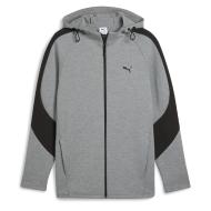 Veste De Sport À Capuche Grise Homme Puma Evostripe pas cher