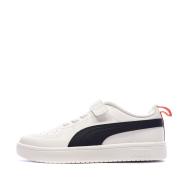 Puma Rickie White/Black Boys’ Trainers affordable