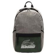 Lacoste Men's Grey/Green Backpack NH4144NZ affordable