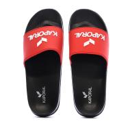 Zapatillas rojas/negras para hombre Kaporal Baporal ver 3