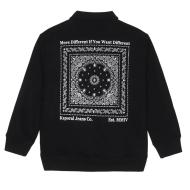 Sweatshirt Schwarz Jungen Kaporal Osmos Ansicht 2