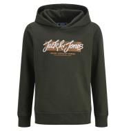 Jack & Jones Hurban Khaki-Kapuzenpullover für Jungen