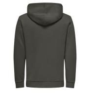 Herren-Kapuzenpullover in Khaki von Only & Sons Hood Ansicht 2
