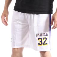 Pantalón Corto de Baloncesto Los Angeles Lakers Blanco Sport Zone, Hombre barato