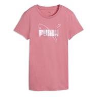 T-Shirt Rose Femme Puma Metalli