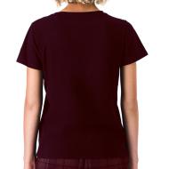 Teddy Smith Ribelle Women's Brown T-Shirt Photo of the Espace des Marques %store% store - view of %key%