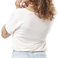 Rosa T-Shirt Frau Von Dutch Roan Ansicht 2