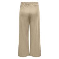 Pantalones fluidos beige para mujer JDY Rebekka ver 2