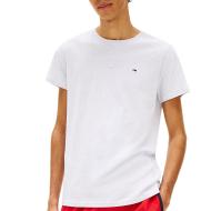 Grey T-shirt Men Tommy Hilfiger Tjm Xslim Jersey