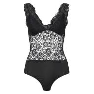 Schwarzer Body für Damen von Pieces Lina günstig