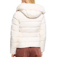 Doudoune Blanche Femme Tommy Hilfiger Hood Puffer vue 2