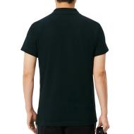 Schwarzes Lacoste-Polohemd für Herren, Regular-Passform Ansicht 2