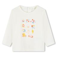 Camiseta Crudo Bebé Niña Carrément Beau Y30218 barato