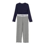 Girl's navy/grey Calvin Klein Jeans Peacoat pyjamas affordable