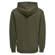 Herren Only &amp; Sons Ceres Kapuzenpullover Braun Ansicht 3