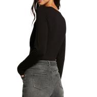 T-shirt Noir Femme Morgan Talon vue 2