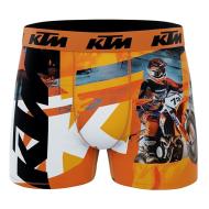 Boxers negros/naranjas para hombre KTM Moto Cross barato