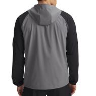 Under Armour UA Stretch Men’s Grey/Black Rain Jacket Photo of the Espace des Marques %store% store - view of %key%
