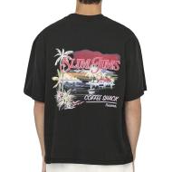 Schwarzes Herren-T-Shirt von Only & Sons, Modell „Malik“ Ansicht 2