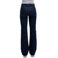 Jean Droit Bleu Femme Teddy Smith Diams vue 2