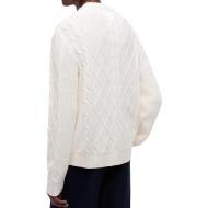 Pull Blanc Homme Tommy Hilfiger Cable Knit vue 2