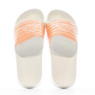 Claquettes Blanche/Orange Femme Kappa Noles 361I15W vue 3