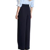Pantalones fluidos azul marino para mujer Morgan PBIRD ver 2