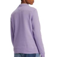 Sudadera Púrpura Mujer Tommy Hilfiger Flag Crew DW0DW19959 ver 2