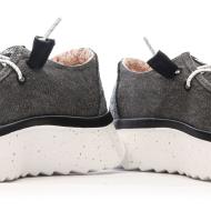 Hey Dude Wally Sport Mesh Medium Grey Women's Shoes Photo of the Espace des Marques %store% store - view of %key%