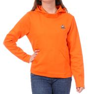 Sweat à Capuche Orange Femme Le Coq Sportif Hoody N°9 pas cher