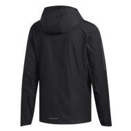 Veste Noire Homme Adidas Own The Run vue 2