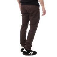 Chino Marron Foncé Homme Paname Brothers Costa0B4 vue 2