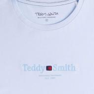 Camiseta azul claro para hombre Teddy Smith Tjim ver 2