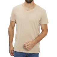 T-shirt Beige Homme Paname Brothers Tom